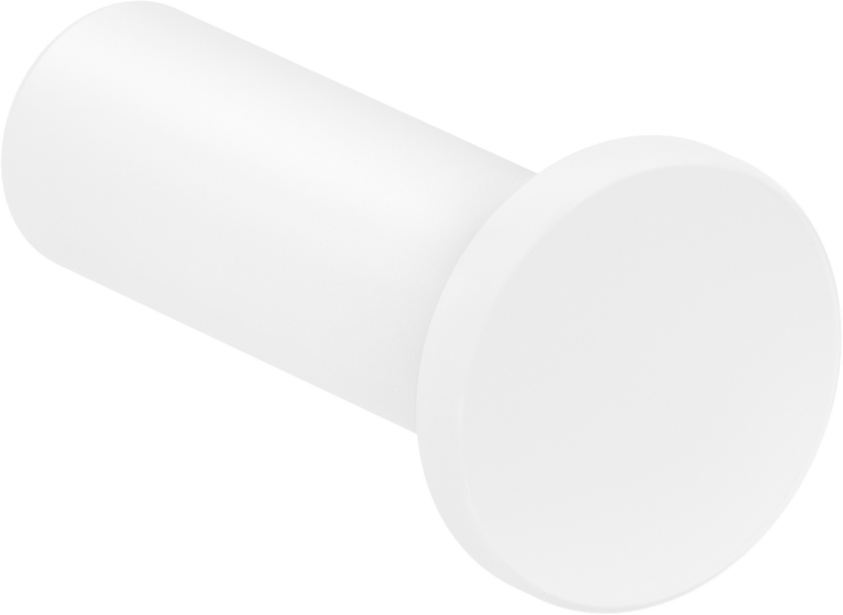 Axor Universal Circular Metal Matte White Wall-Mounted Small Hook