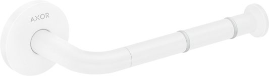 Axor Universal Circular Metal Matte White Wall Mounted Roll Holder