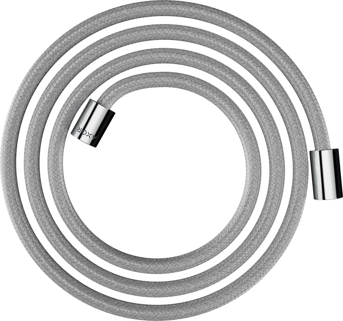 Axor ShowerSolutions 79" Chrome Textile Hose With Cylindrical Nut