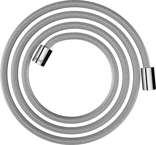 Axor ShowerSolutions 79" Chrome Textile Hose With Cylindrical Nut