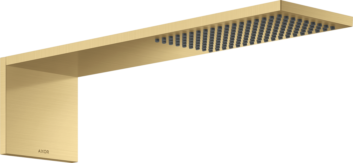 Axor ShowerComposition 1.75 GPM 1-Jet Brushed Gold Optic Showerhead Module