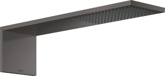 Axor ShowerComposition 1.75 GPM 1-Jet Brushed Black Chrome Showerhead Module
