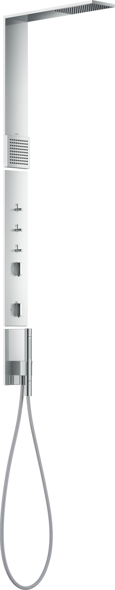 Axor ShowerComposition 2.5 GPM Chrome Shower Column Set
