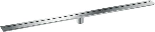 Axor 47" Stainless Steel Floor Installation Chrome Drain