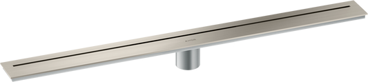 Axor 32" Stainless Steel Floor Installation Brushed Stainless Steel Drain