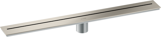 Axor 27" Stainless Steel Wall Installation Brushed Stainless Steel Drain