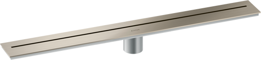Axor 27" Stainless Steel Wall Installation Brushed Nickel Drain