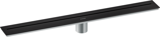 Axor 27" Stainless Steel Wall Installation Matte Black Drain