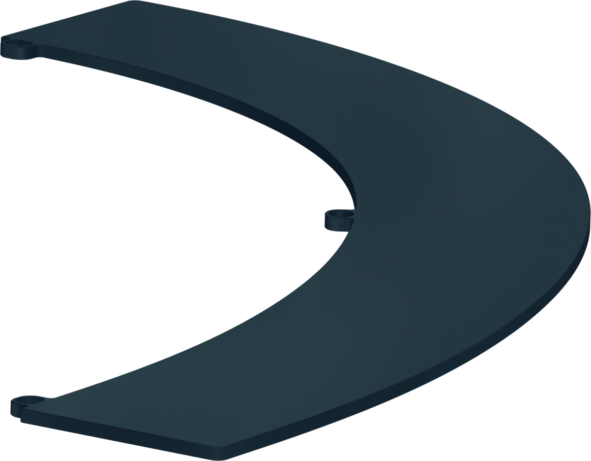 Axor Suite Metal Matte Black Shelf