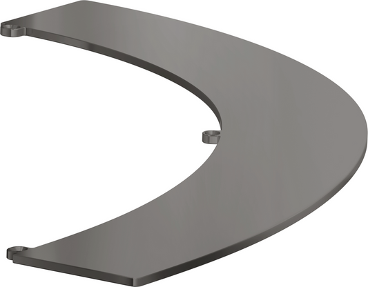 Axor Suite Metal Polished Black Chrome Optic Shelf