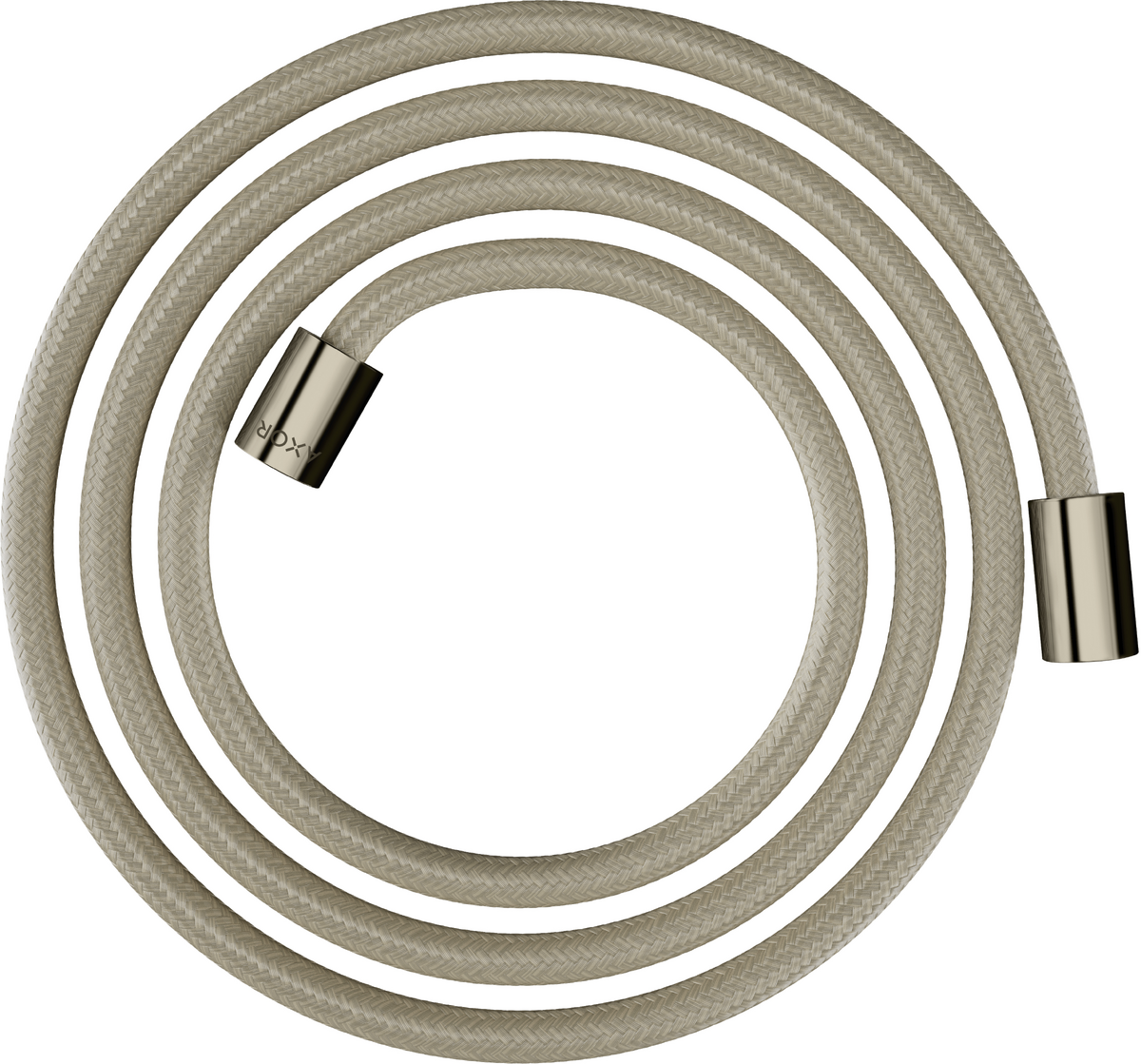 Axor ShowerSolutions 79" Polished Nickel Textile Hose With Cylindrical Nut