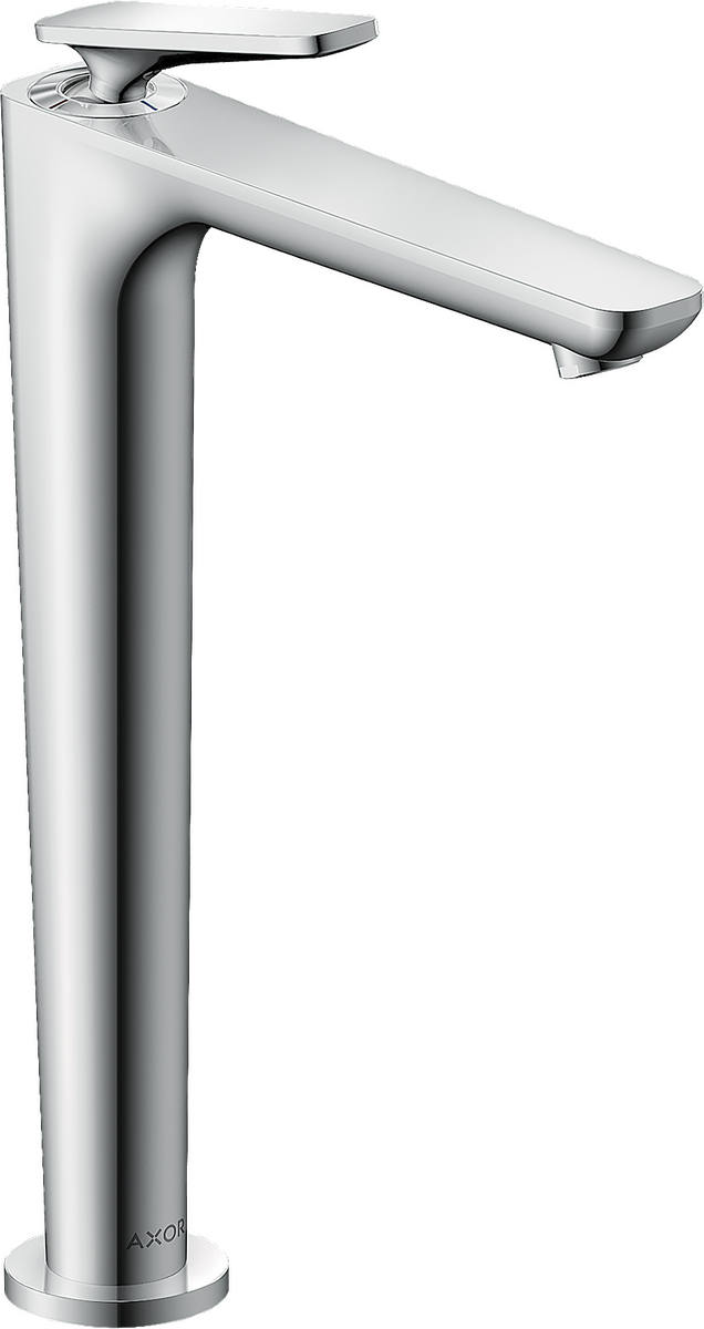 Axor Citterio C 1.2 GPM Single Hole Lever Handle Chrome Faucet Without CoolStart and Pop-Up Drain