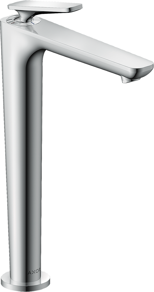 Axor Citterio C 1.2 GPM Single Hole Lever Handle Chrome Faucet Without CoolStart and Pop-Up Drain