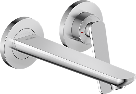 Axor Citterio C 1.2 GPM Single Handle Wall Mounted Chrome Faucet Trim Without Pop-Up Drain