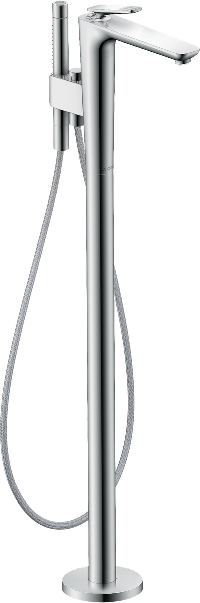 Axor Citterio C 1.75 GPM Chrome Freestanding Tub Filler Trim With Handshower