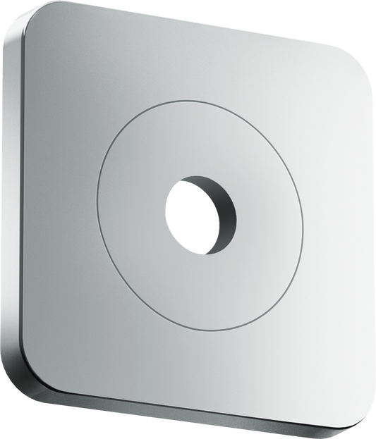 Axor Citterio C 5" x 5" SoftSquare Chrome Wall Plate