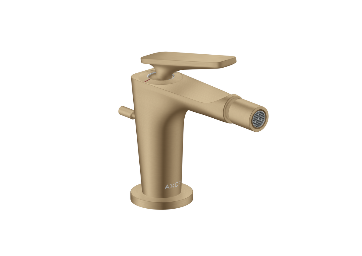 Axor Citterio C 1.5 GPM Single Handle Brushed Bronze Bidet Faucet