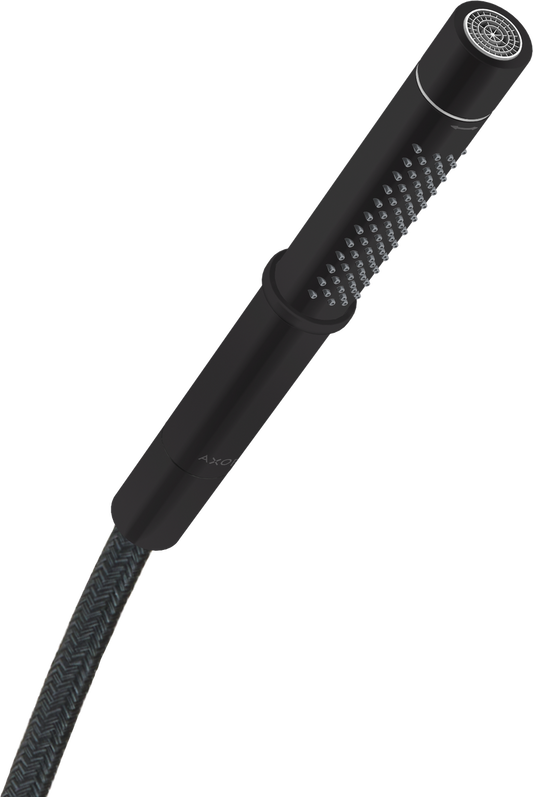 Axor Starck 2.5 GPM Matte Black Baton Handshower