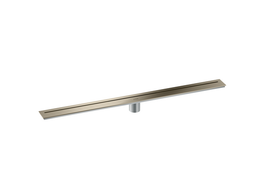 Axor 36" Stainless Steel Floor Installation Polished Nickel Drain