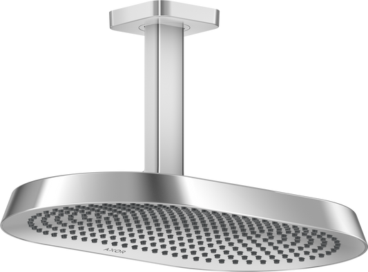 Axor ShowerSphere 2.5 GPM 370 2-Jet Ceiling Connection Polished Nickel Showerhead
