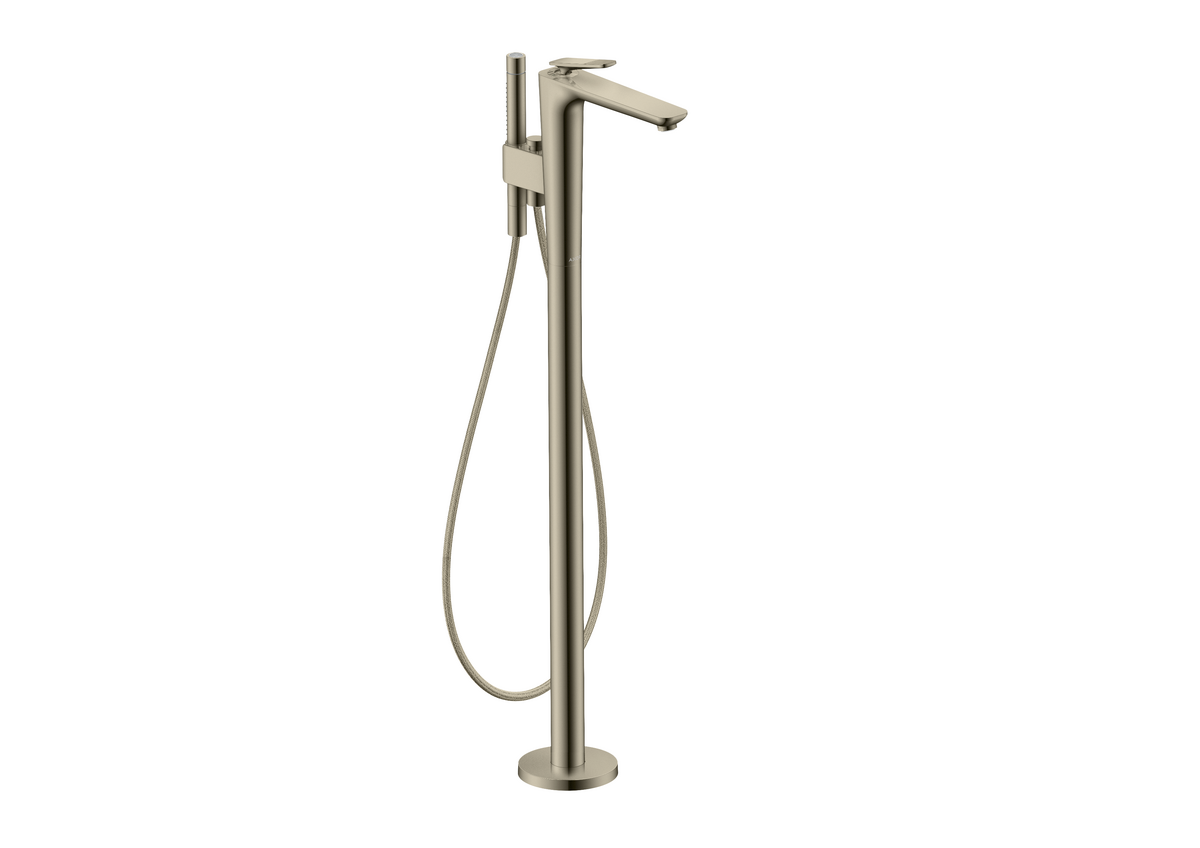 Axor Citterio C 1.75 GPM Polished Nickel Freestanding Tub Filler Trim With Handshower