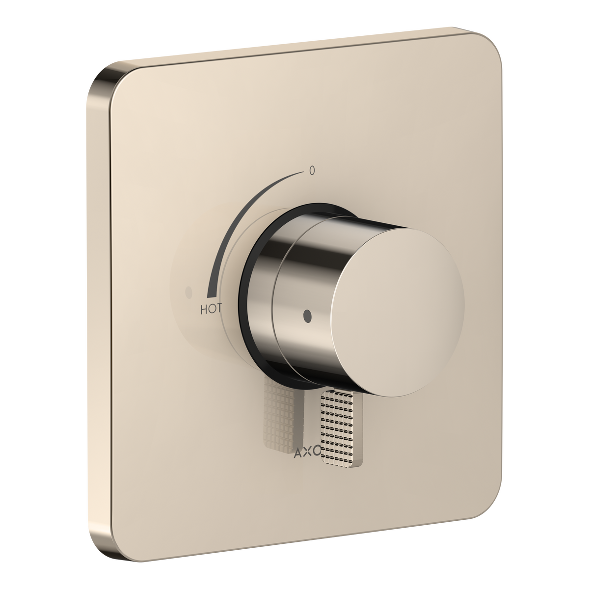 Axor Citterio C Cubic Cut Polished Nickel Pressure Balance Trim