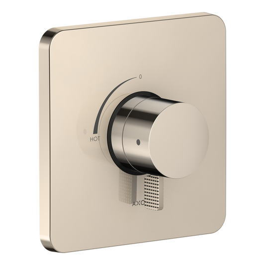 Axor Citterio C Cubic Cut Polished Nickel Pressure Balance Trim