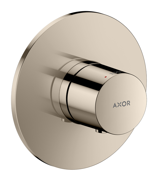 Axor One Polished Nickel Thermostatic Trim