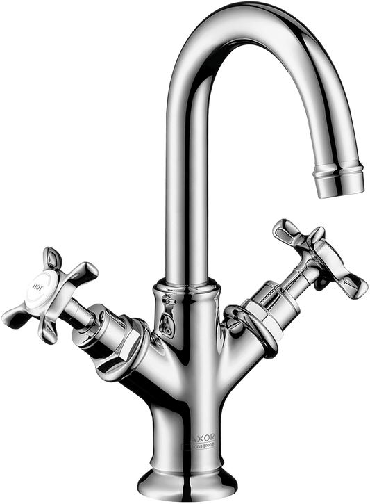 Axor Montreux 1.2 GPM 2-Handle 160 Chrome Faucet With Pop-Up Drain