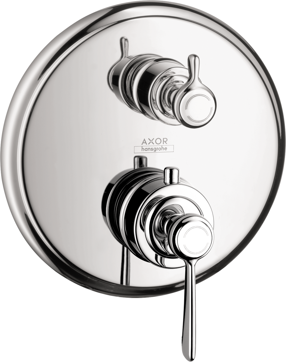 Axor Montreux Chrome Thermostatic Trim With Volume Control and Diverter