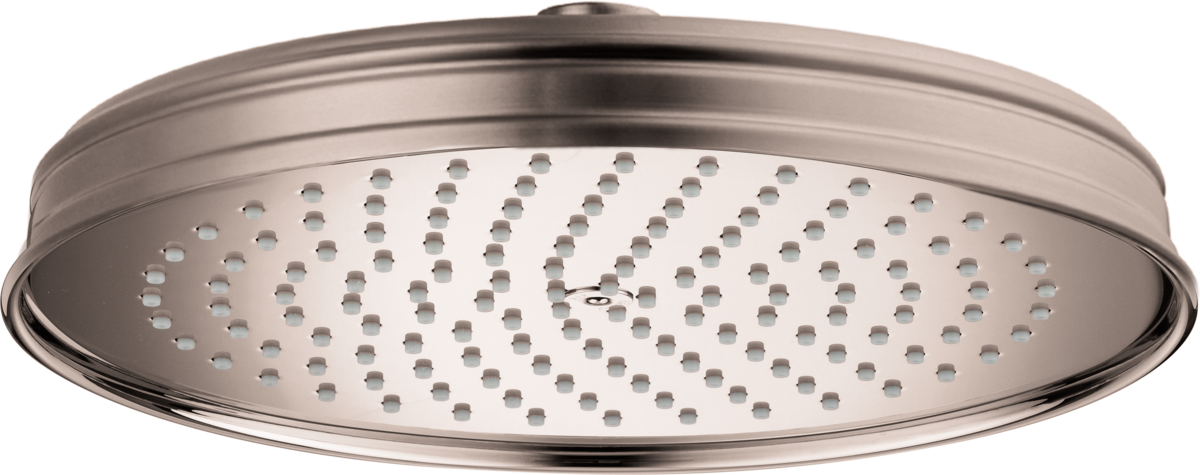 Axor Montreux 10" 2.5 GPM 240 1-Jet Brushed Nickel Showerhead