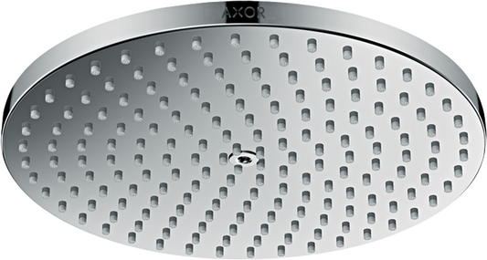 Axor Starck 2.5 GPM 240 1-Jet Chrome PowderRain Showerhead