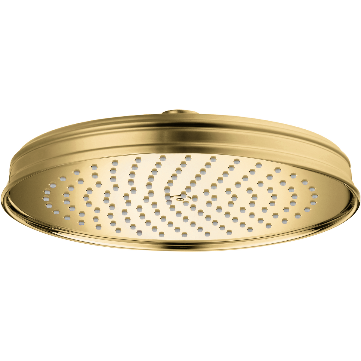 Axor Montreux 7” 2.5 GPM 180 1-Jet Brushed Gold Optic Showerhead