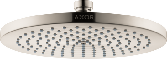 Axor Starck 1.75 GPM 240 1-Jet Brushed Nickel Rain Showerhead