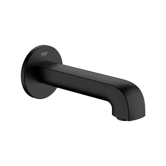 Grohe Defined Brass Construction Matte Black Tub Spout