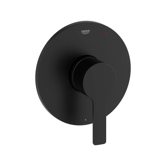 Grohe Lineare 293302430 Matte Black Pressure Balance Valve Trim With Cartridge