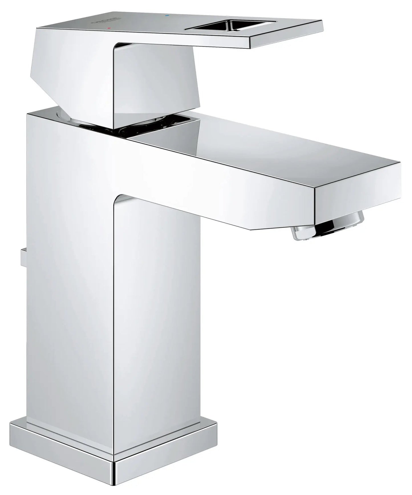 Grohe Eurocube® 1.2 GPM Single Hole Single-Handle StarLight Chrome Faucet