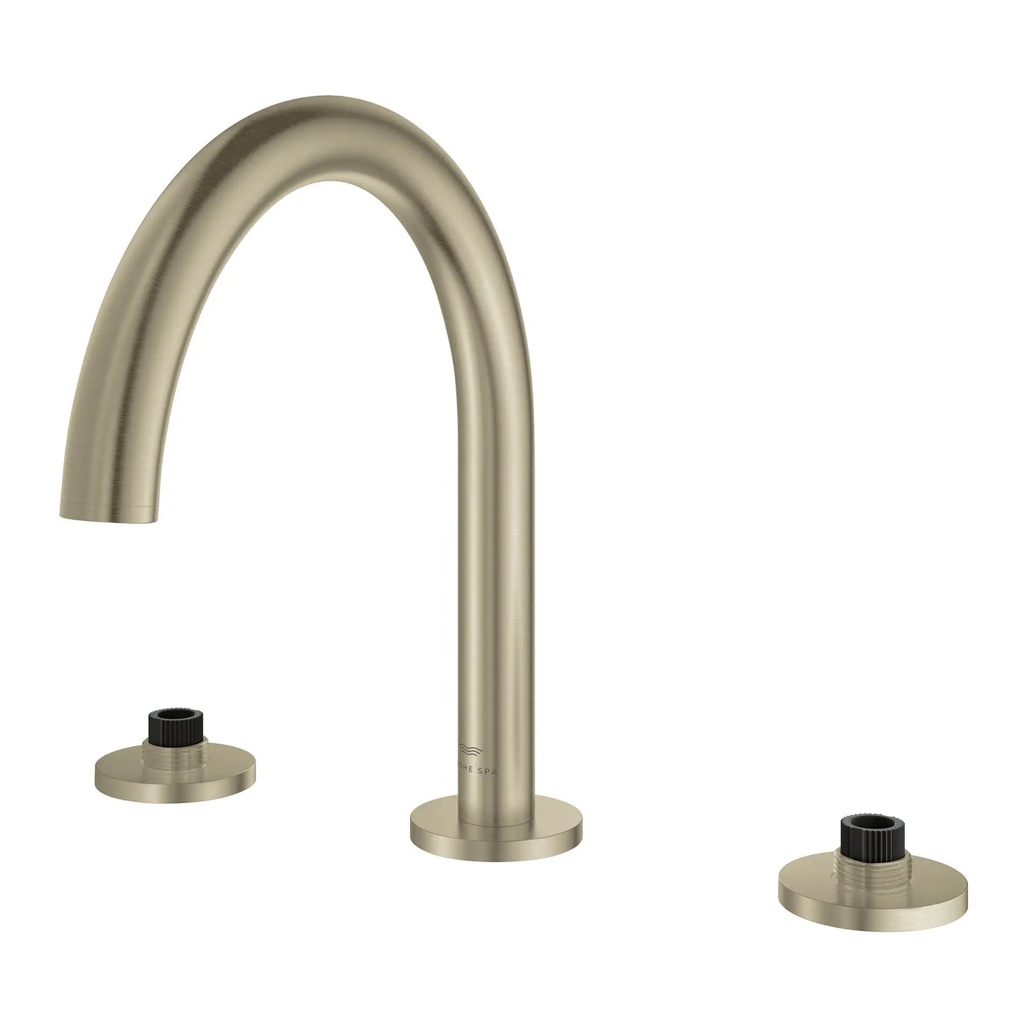 Grohe Atrio 3-Hole 2-Handle Brushed Nickel Infinity Deck Mount Roman Tub Faucet Without Handles