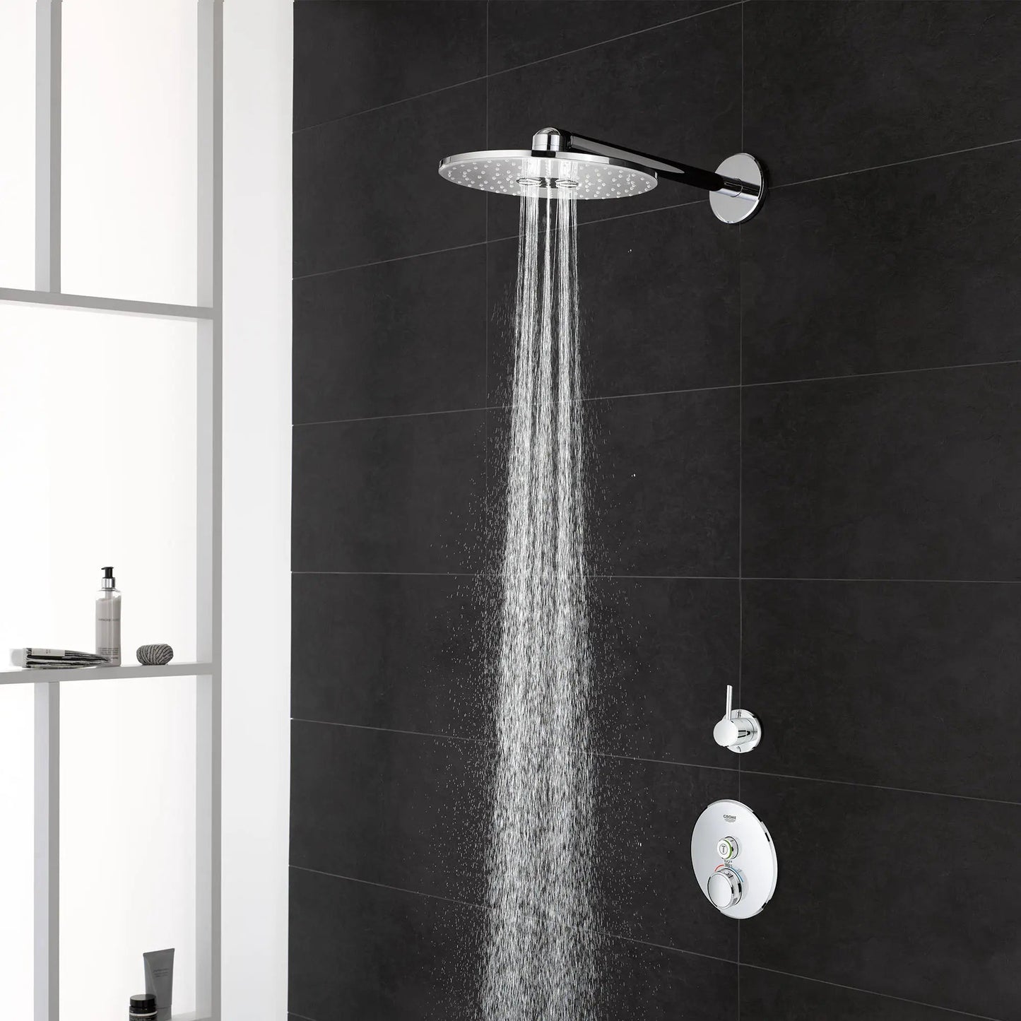 Grohe Grohtherm® SmartControl Single Function StarLight Chrome Thermostatic Valve Trim