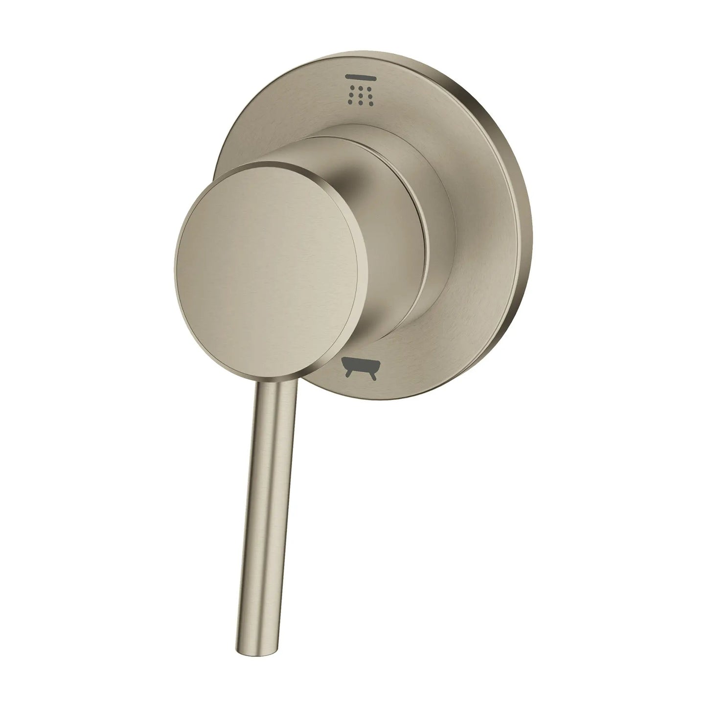 Grohe Concetto™ 2-Way Metal Lever Handle Brushed Nickel Infinity Diverter Trim