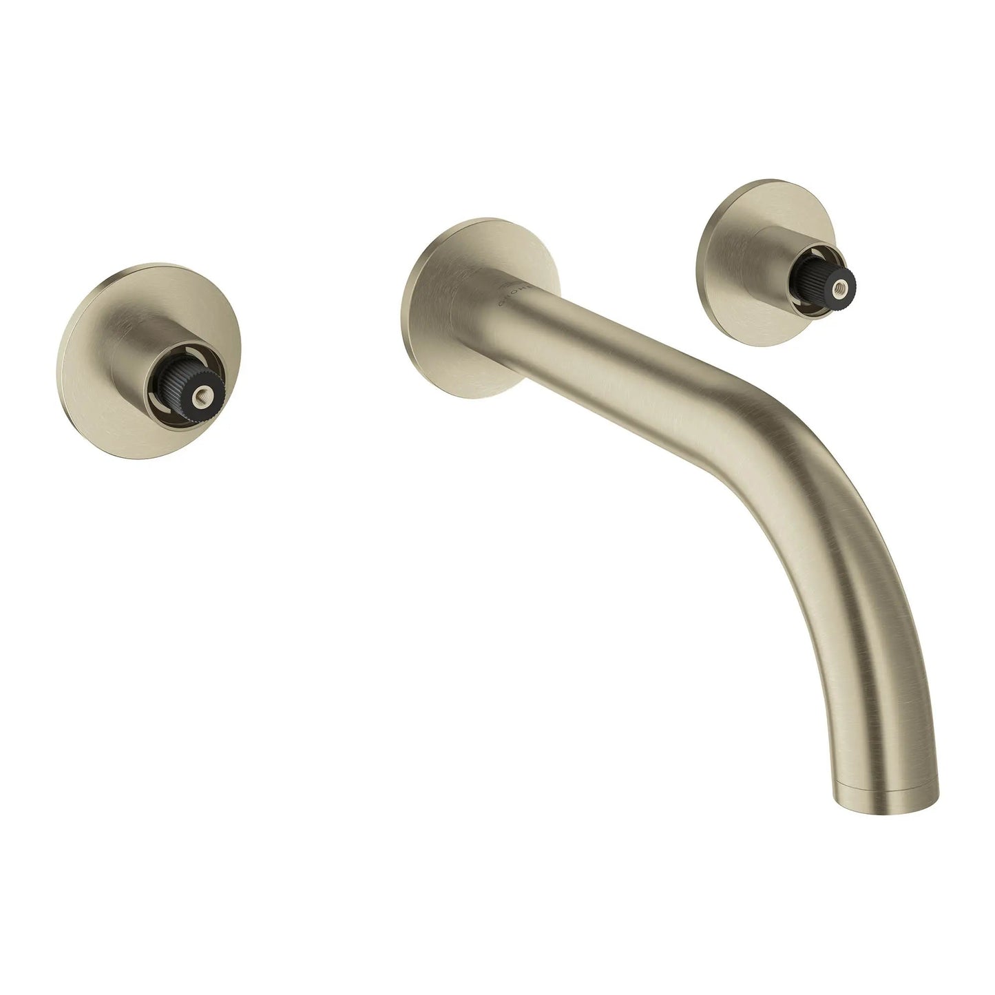 Grohe Atrio 8" 1.2 GPM Two-Handle Wall Mount Brushed Nickel Infinity Faucet