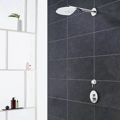 Grohe Grohtherm® SmartControl Single Function StarLight Chrome Thermostatic Valve Trim
