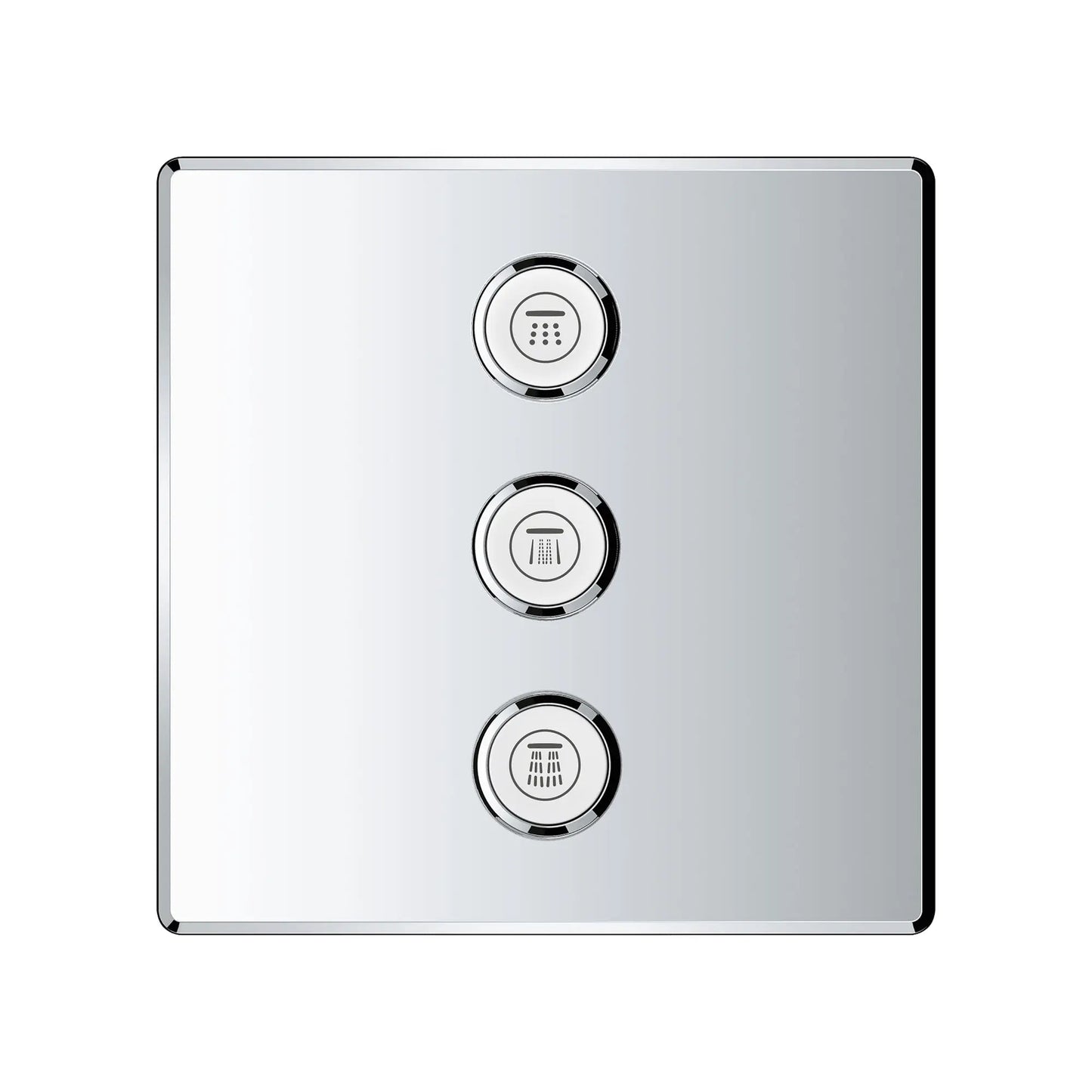 Grohe Grohtherm® SmartControl StarLight Chrome Triple Volume Control Trim