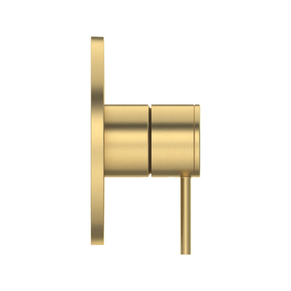 Grohe Atrio Metal Handle and Trim Plate Brushed Cool Sunrise Pressure Balance Valve Trim With Cartridge