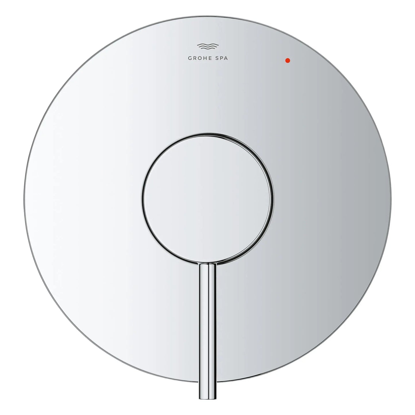 Grohe Atrio Metal Handle and Trim Plate StarLight Chrome Pressure Balance Valve Trim With Cartridge