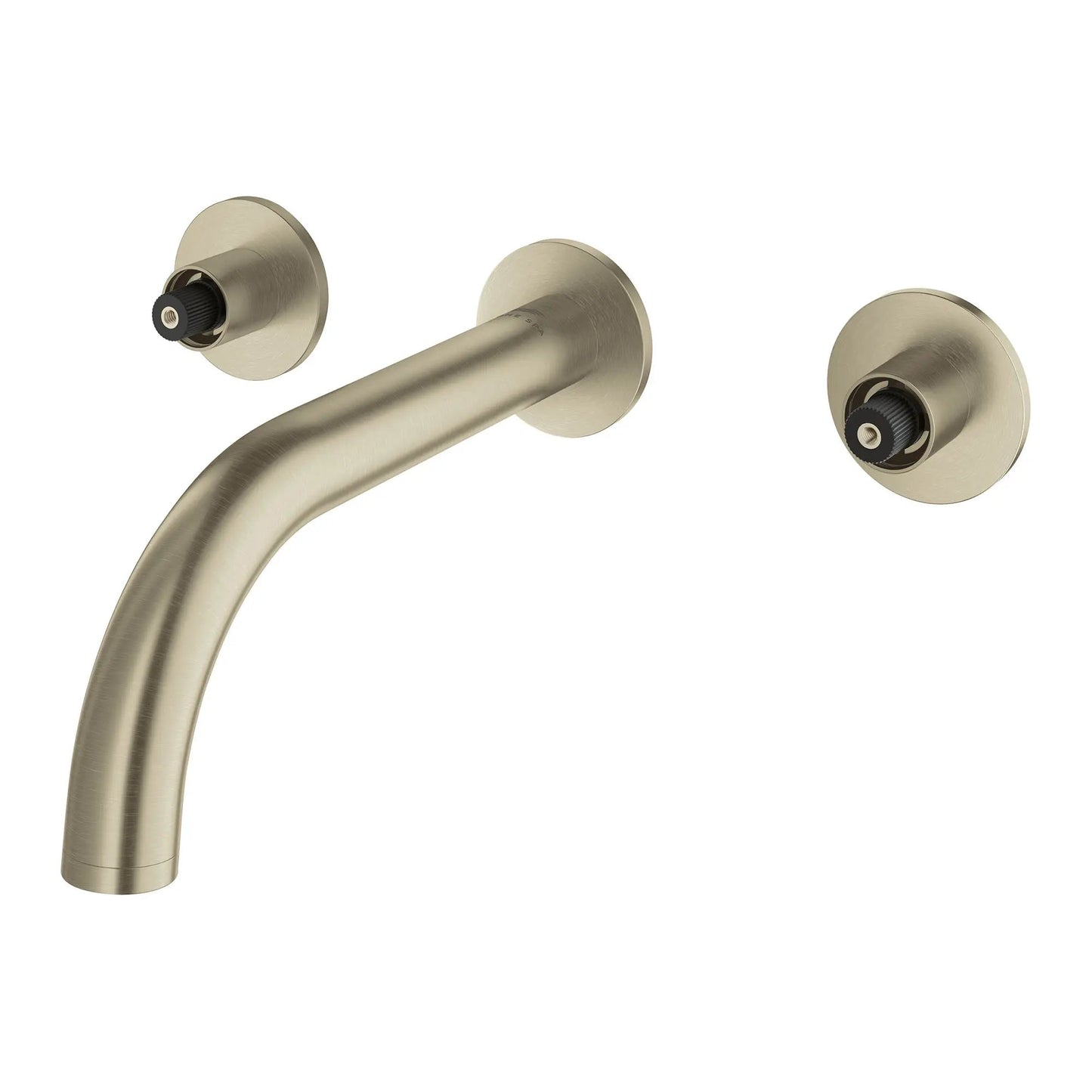 Grohe Atrio 8" 1.2 GPM Two-Handle Wall Mount Brushed Nickel Infinity Faucet