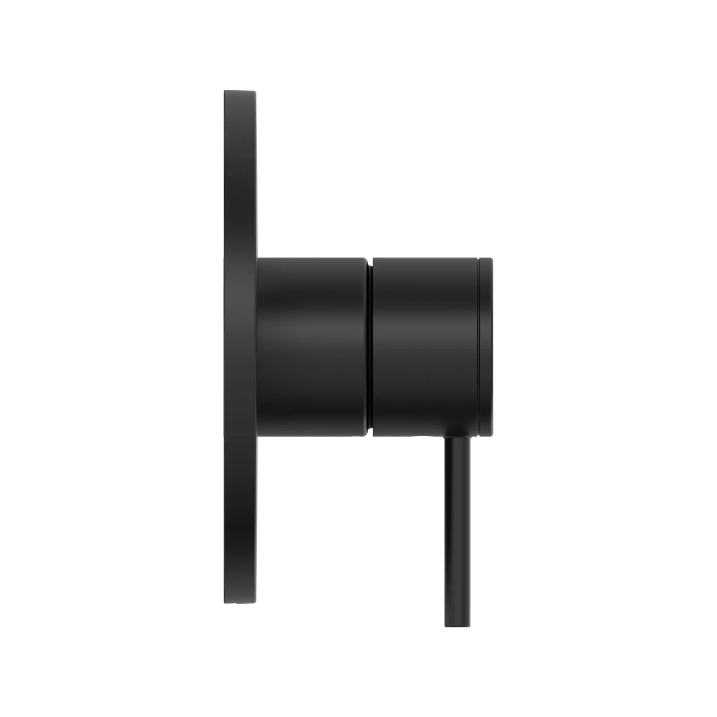 Grohe Atrio Metal Handle and Trim Plate Matte Black Pressure Balance Valve Trim With Cartridge