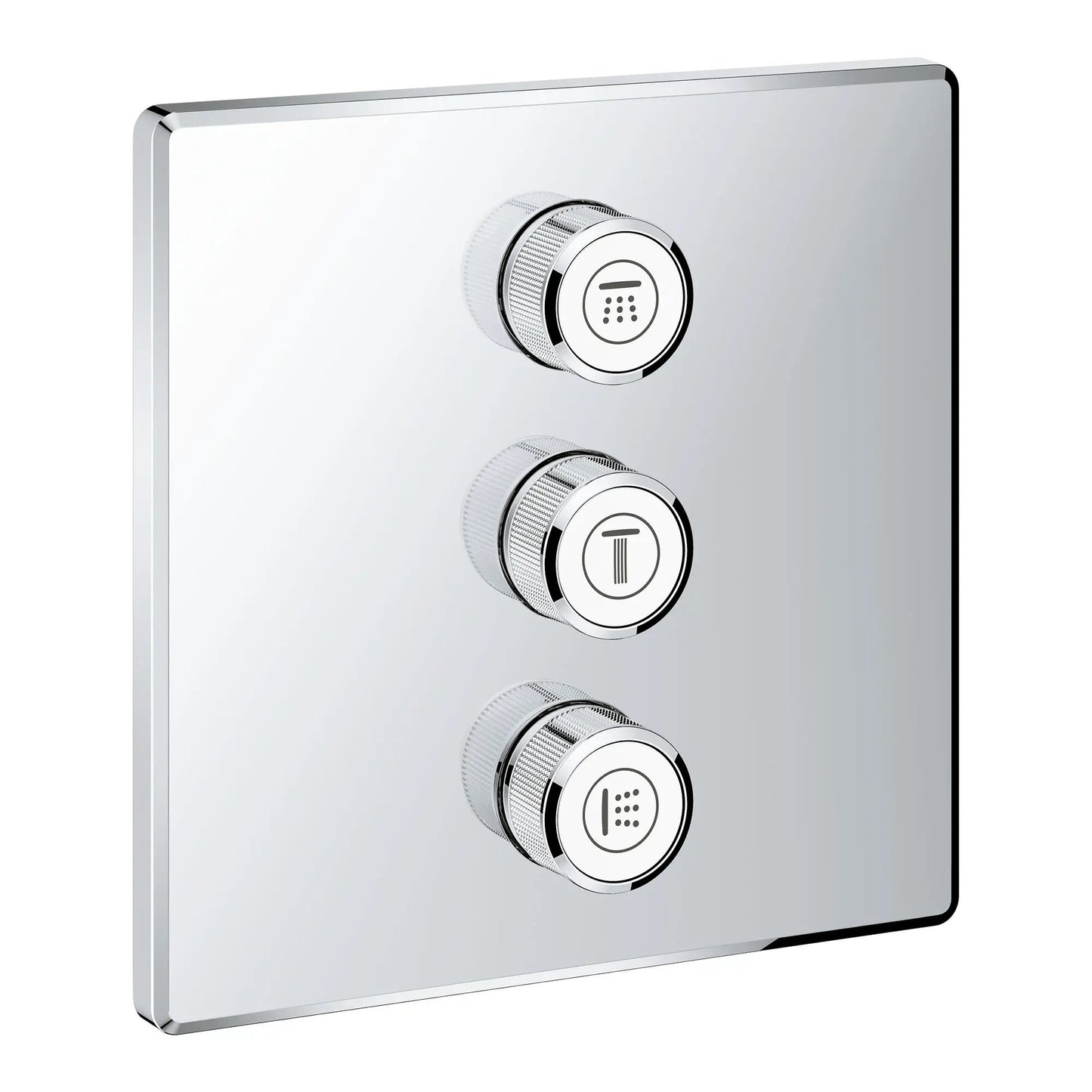 Grohe Grohtherm® SmartControl StarLight Chrome Triple Volume Control Trim