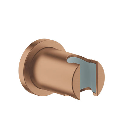 Grohe Rainshower™ Wall Mount Round Brushed Warm Sunset Handshower Holder