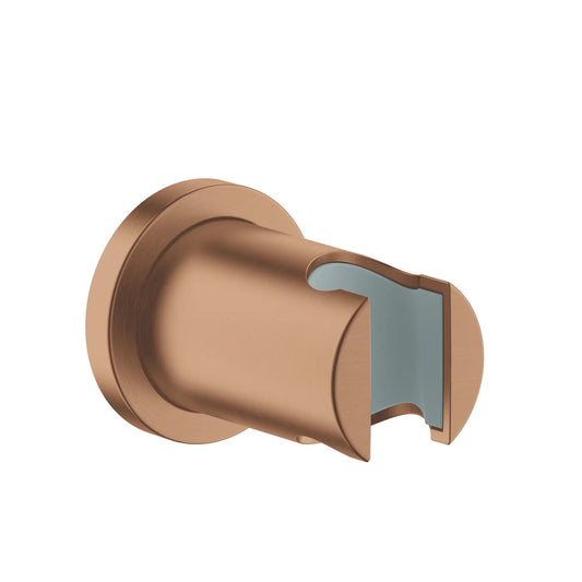Grohe Rainshower™ Wall Mount Round Brushed Warm Sunset Handshower Holder